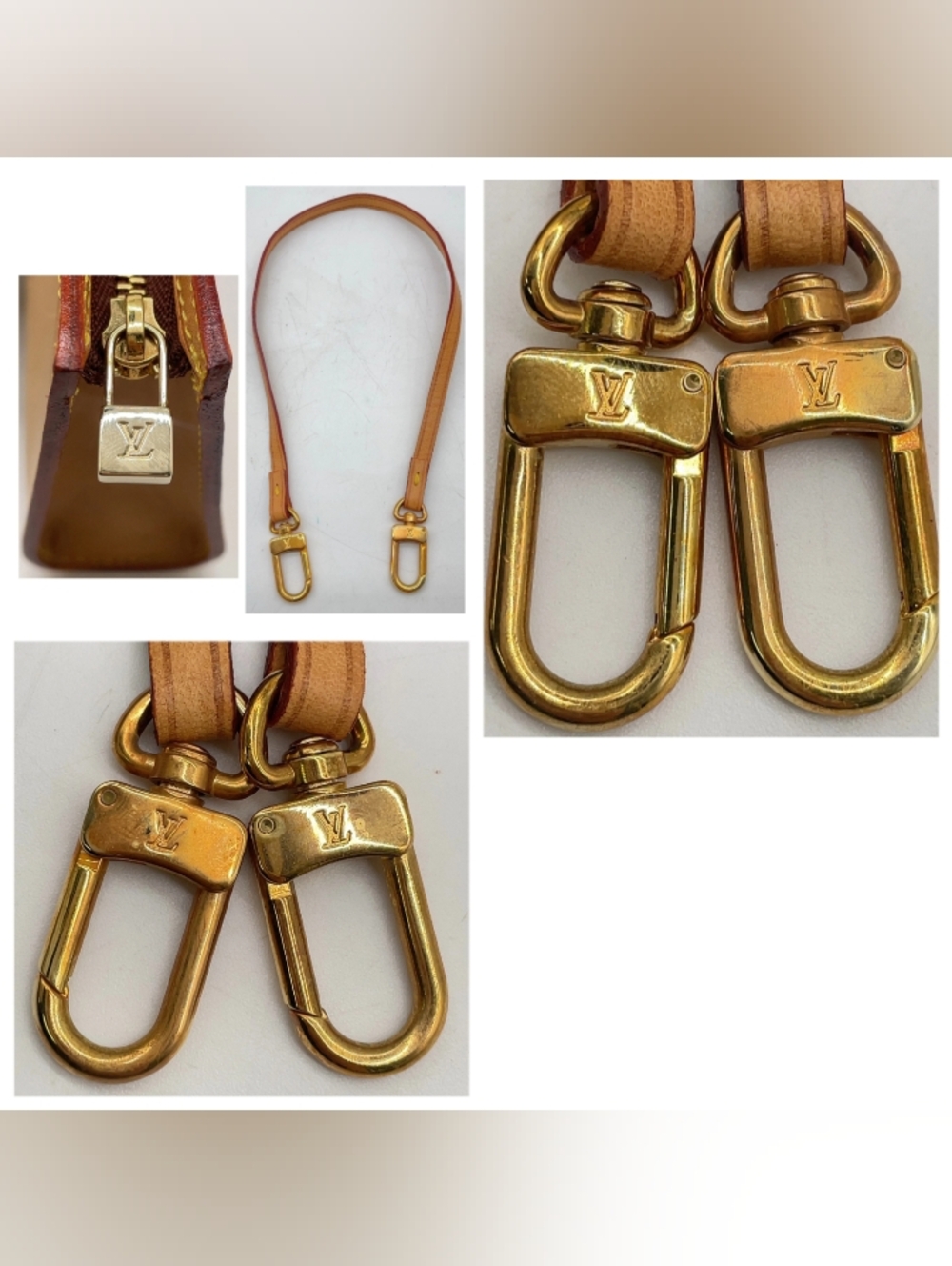 PRICE FIRM! Louis Vuitton Monogram Vinyl Brown Cabar Cruise GM Tote W/DB/Pouch - Picture 12 of 16